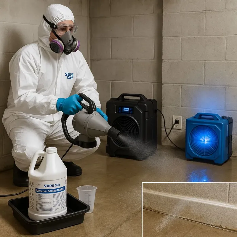 Sanitization and Odor Removal process in Stevenson, WA