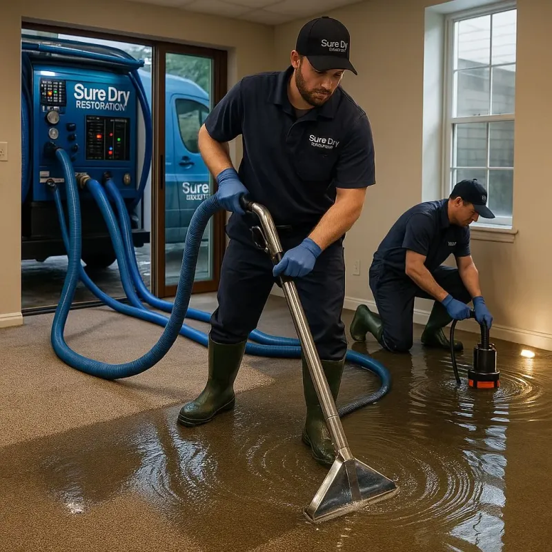 Water Extraction and Removal process in Stevenson, WA